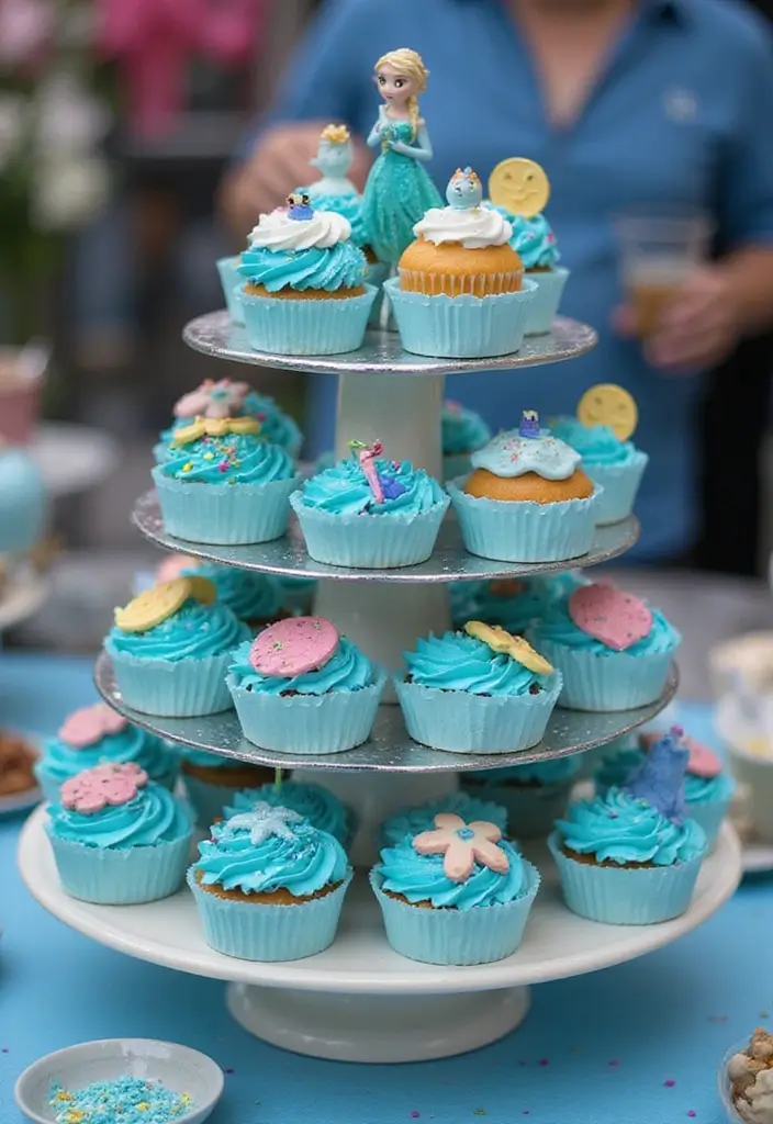 30 Bluey Cake Ideas Kids Will Absolutely Love 3 30 Bluey Cake Ideas Kids Will Absolutely Love - 3. Bluey and Friends Cupcake Tower