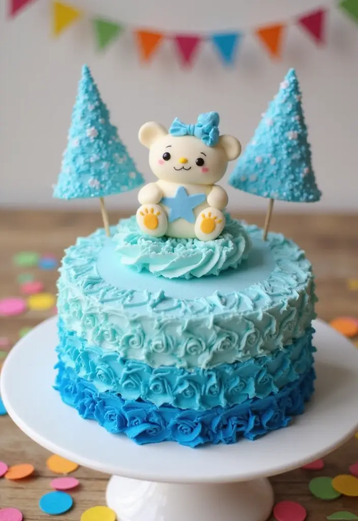 30 Bluey Cake Ideas Kids Will Absolutely Love 8 30 Bluey Cake Ideas Kids Will Absolutely Love - 8. Bluey Fondant Cake