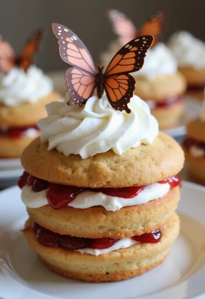 30 Butterfly Birthday Cake Ideas That Look Whimsical and Sweet 28 30 Butterfly Birthday Cake Ideas That Look Whimsical and Sweet - 28. Peanut Butter Jelly Butterfly Cake