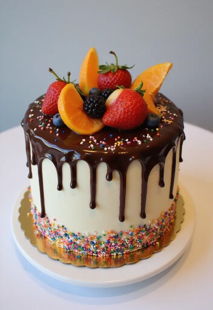 30 Cake Decorating Ideas Anyone Can Recreate at Home 11 30 Cake Decorating Ideas Anyone Can Recreate at Home - 11. Drip Cake Technique