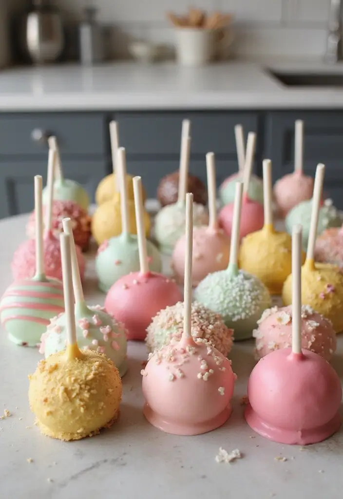30 Cake Decorating Ideas Anyone Can Recreate at Home 18 30 Cake Decorating Ideas Anyone Can Recreate at Home - 18. Cake Pop Decoration