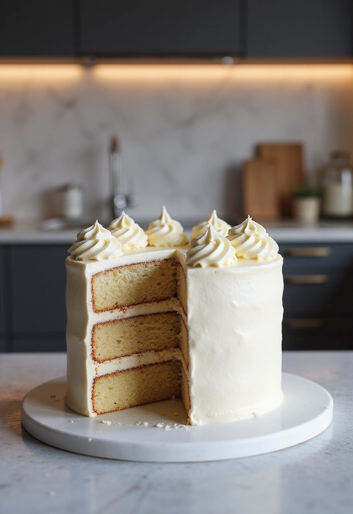 30 Cake Decorating Ideas Anyone Can Recreate at Home 19 30 Cake Decorating Ideas Anyone Can Recreate at Home - 19. Negative Space Cake