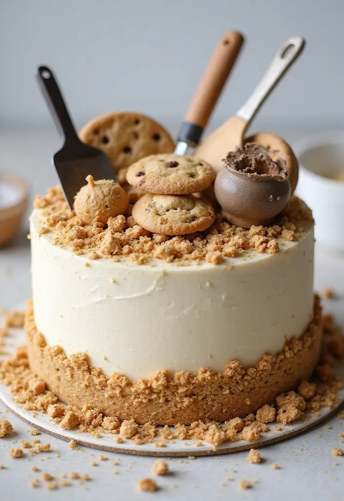 30 Cake Decorating Ideas Anyone Can Recreate at Home 24 30 Cake Decorating Ideas Anyone Can Recreate at Home - 24. Cookie Crumb Coating