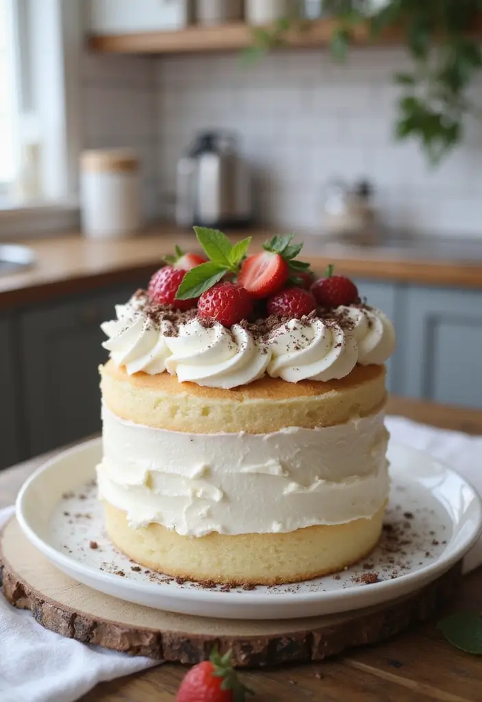30 Cake Decorating Ideas Anyone Can Recreate at Home 7 30 Cake Decorating Ideas Anyone Can Recreate at Home - 7. Whipped Cream Clouds