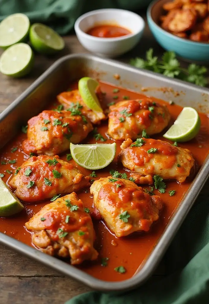 30 Chicken Tray Bake Recipes That Are Simple and Tasty 30 30 Chicken Tray Bake Recipes That Are Simple and Tasty - 30. Chili Lime Chicken Bake