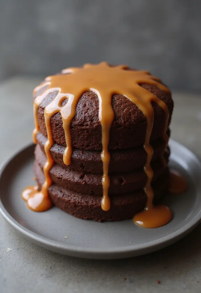 30 Chocolate Cake Decoration Ideas That Impress Instantly 11 30 Chocolate Cake Decoration Ideas That Impress Instantly - 11. Caramel Drizzle