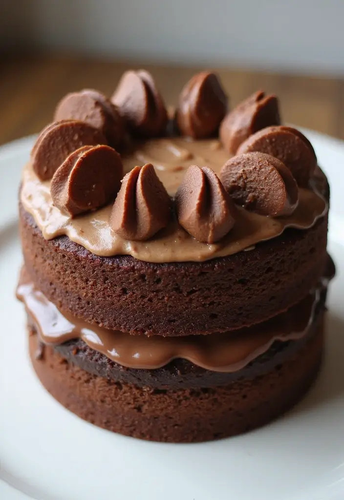 30 Chocolate Cake Decoration Ideas That Impress Instantly 18 30 Chocolate Cake Decoration Ideas That Impress Instantly - 18. Chocolate Fudge Layer