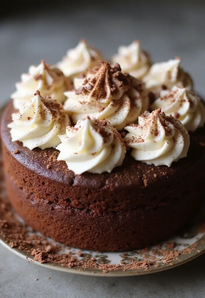 30 Chocolate Cake Decoration Ideas That Impress Instantly 2 30 Chocolate Cake Decoration Ideas That Impress Instantly - 2. Whimsical Whipped Cream Toppers