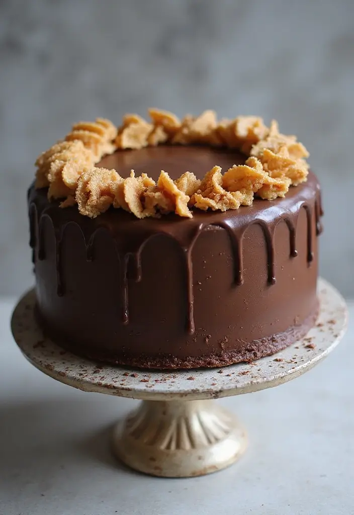 30 Chocolate Cake Decoration Ideas That Impress Instantly 25 30 Chocolate Cake Decoration Ideas That Impress Instantly - 25. Caramelized Sugar Decorations