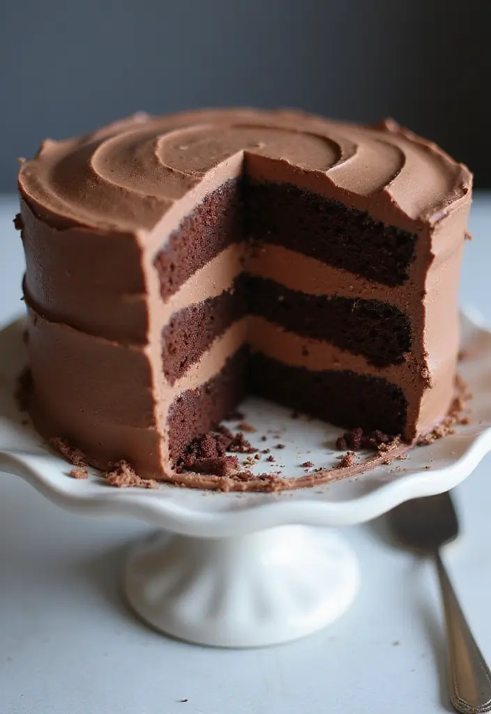 30 Chocolate Cake Decoration Ideas That Impress Instantly 29 30 Chocolate Cake Decoration Ideas That Impress Instantly - 29. Layered Chocolate Mousse
