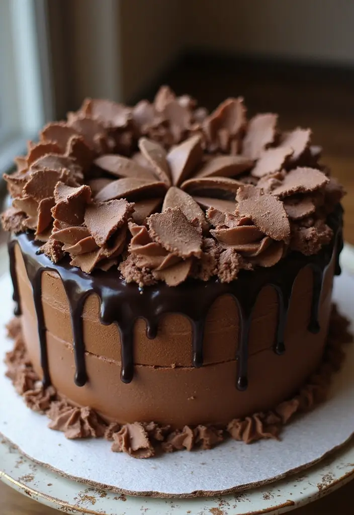 30 Chocolate Cake Decoration Ideas That Impress Instantly 6 30 Chocolate Cake Decoration Ideas That Impress Instantly - 6. Chocolate Shavings and Curls