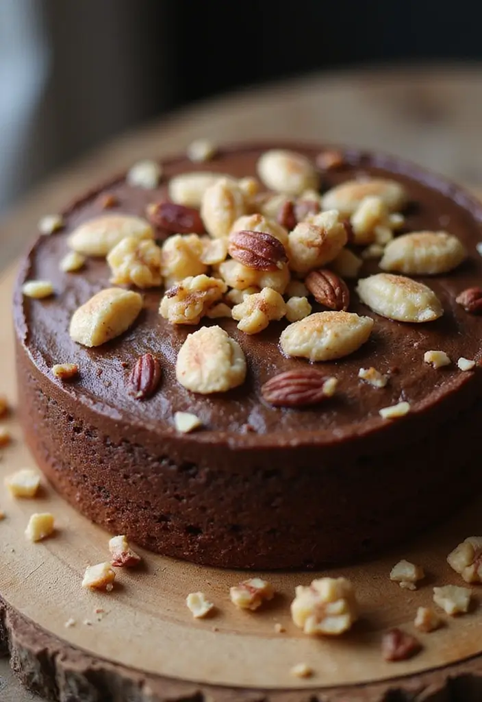 30 Chocolate Cake Decoration Ideas That Impress Instantly 7 30 Chocolate Cake Decoration Ideas That Impress Instantly - 7. Nutty Accents