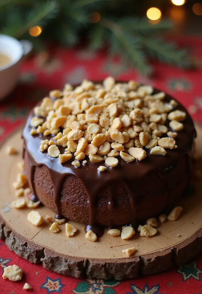30 Chocolate Truffle Cake Designs That Look Rich and Elegant 11 30 Chocolate Truffle Cake Designs That Look Rich and Elegant - 11. Chocolate Peanut Butter Truffle Cake
