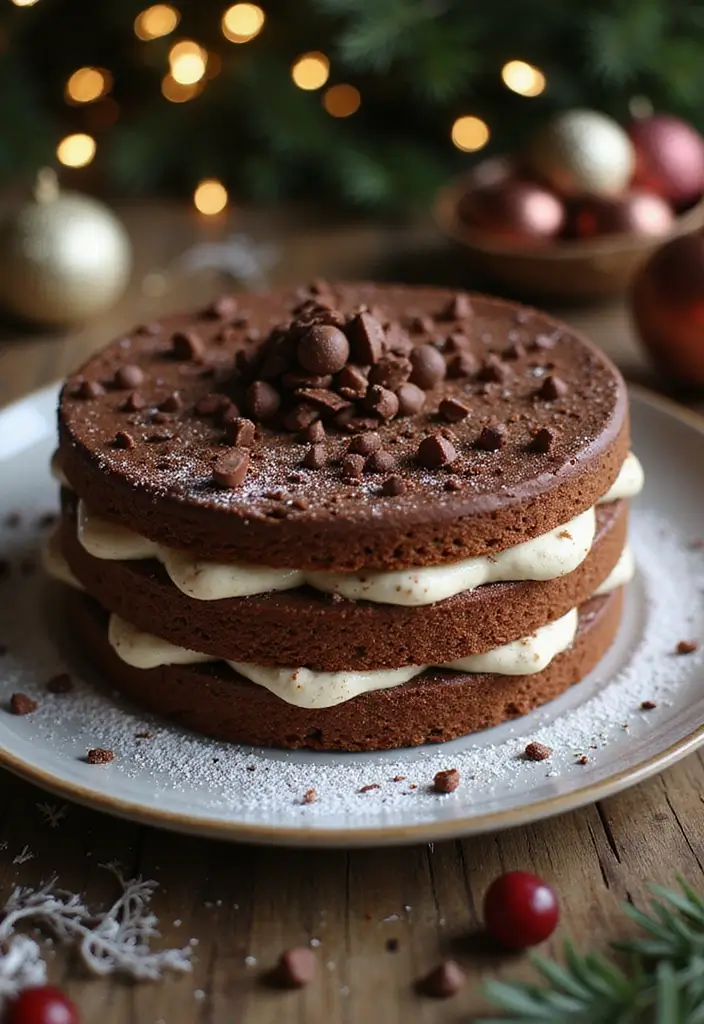 30 Chocolate Truffle Cake Designs That Look Rich and Elegant 15 30 Chocolate Truffle Cake Designs That Look Rich and Elegant - 15. Chocolate Tiramisu Truffle Cake