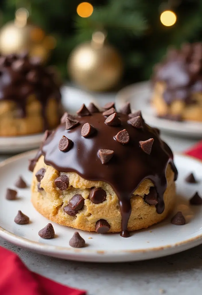 30 Chocolate Truffle Cake Designs That Look Rich and Elegant 23 30 Chocolate Truffle Cake Designs That Look Rich and Elegant - 23. Chocolate Chip Cookie Truffle Cake