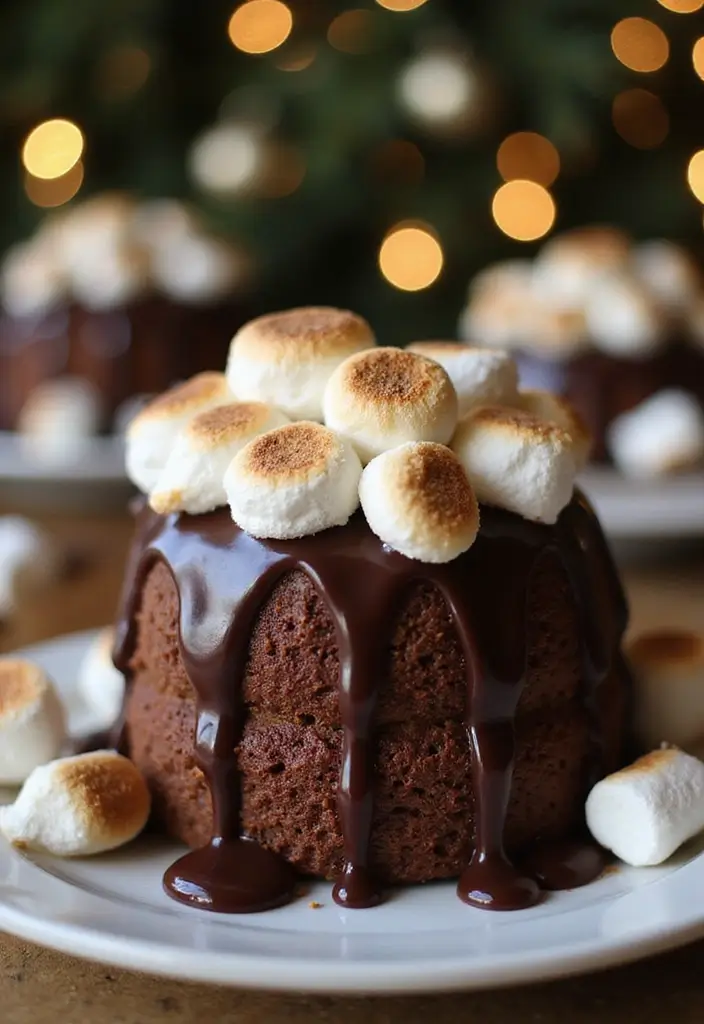 30 Chocolate Truffle Cake Designs That Look Rich and Elegant 24 30 Chocolate Truffle Cake Designs That Look Rich and Elegant - 24. Chocolate Marshmallow Truffle Cake