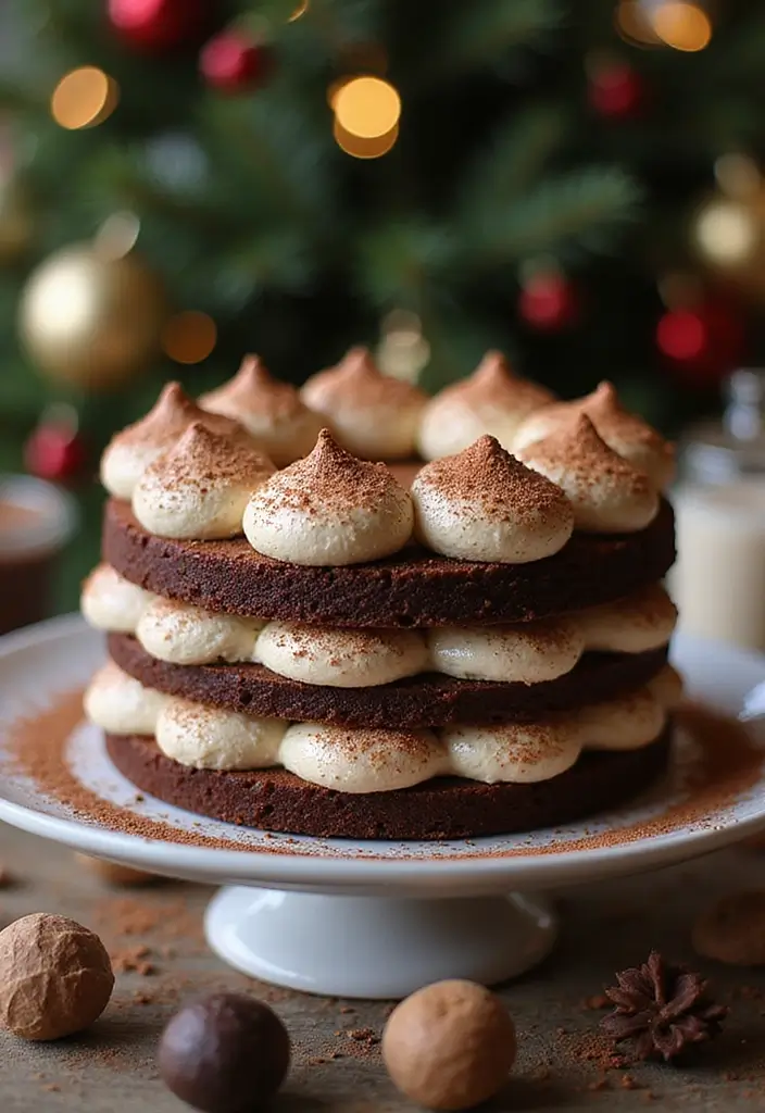 30 Chocolate Truffle Cake Designs That Look Rich and Elegant 25 30 Chocolate Truffle Cake Designs That Look Rich and Elegant - 25. Chocolate Hazelnut Meringue Truffle Cake