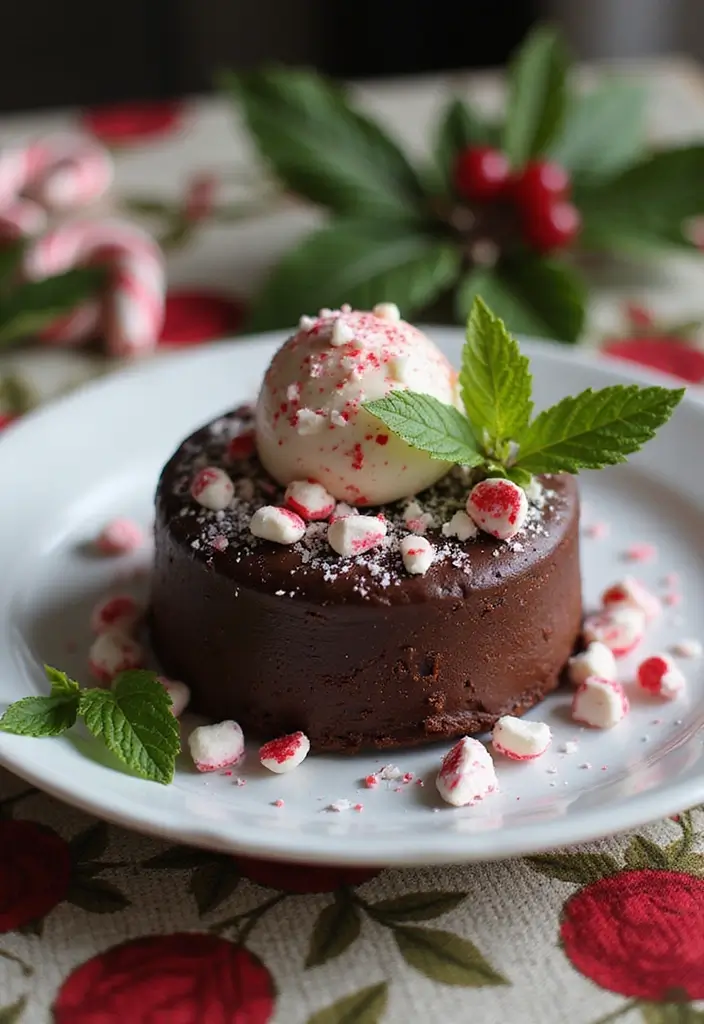 30 Chocolate Truffle Cake Designs That Look Rich and Elegant 5 30 Chocolate Truffle Cake Designs That Look Rich and Elegant - 5. Peppermint Chocolate Truffle Cake