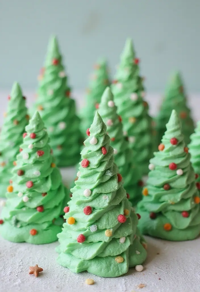 30 Christmas Bake Sale Ideas That Sell Out Fast 22 30 Christmas Bake Sale Ideas That Sell Out Fast - 22. Meringue Christmas Trees