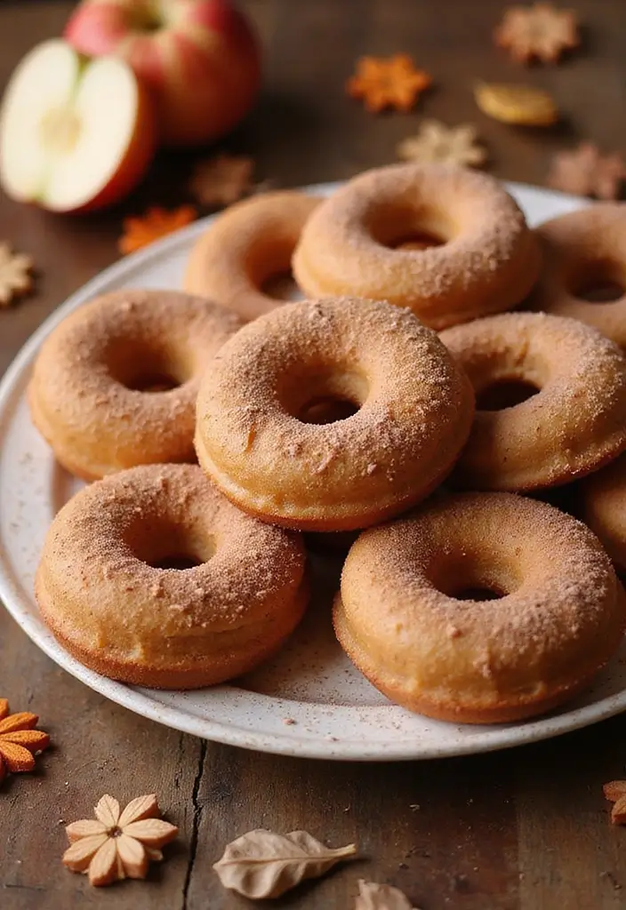 30 Christmas Baking Ideas That Smell Like Holiday Magic 23 30 Christmas Baking Ideas That Smell Like Holiday Magic - 23. Spiced Apple Cider Donuts