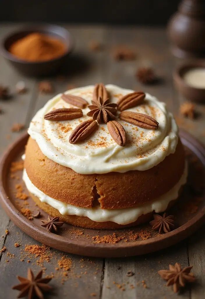 30 Cool 20th Birthday Cake Ideas for an Unforgettable Party 10 30 Cool 20th Birthday Cake Ideas for an Unforgettable Party - 10. Chai-Spiced Cake