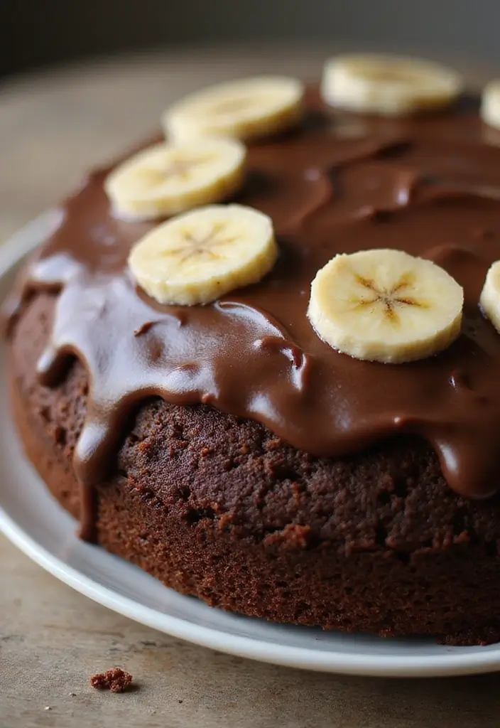 30 Cool 20th Birthday Cake Ideas for an Unforgettable Party 11 30 Cool 20th Birthday Cake Ideas for an Unforgettable Party - 11. Chocolate Banana Cake