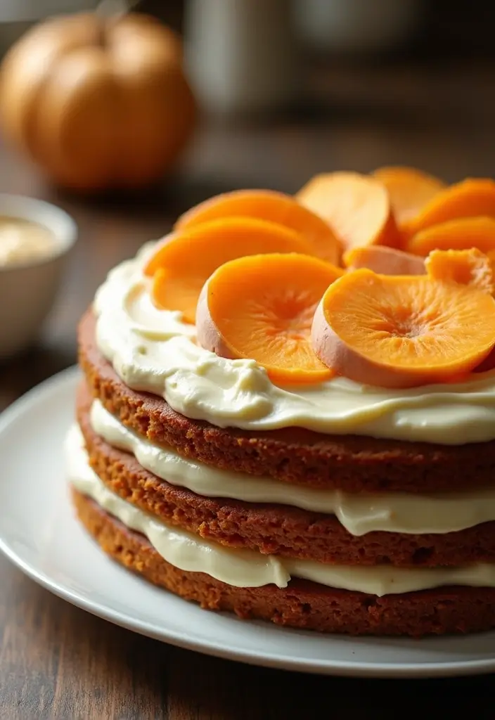 30 Cool 20th Birthday Cake Ideas for an Unforgettable Party 26 30 Cool 20th Birthday Cake Ideas for an Unforgettable Party - 26. Sweet Potato Cake