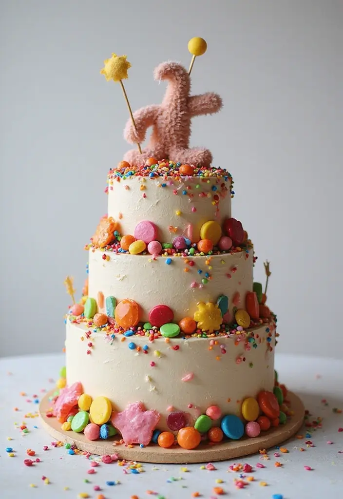 30 Creative Cake Design Ideas That Will Wow Your Guests 18 30 Creative Cake Design Ideas That Will Wow Your Guests - 18. Candyland Cake