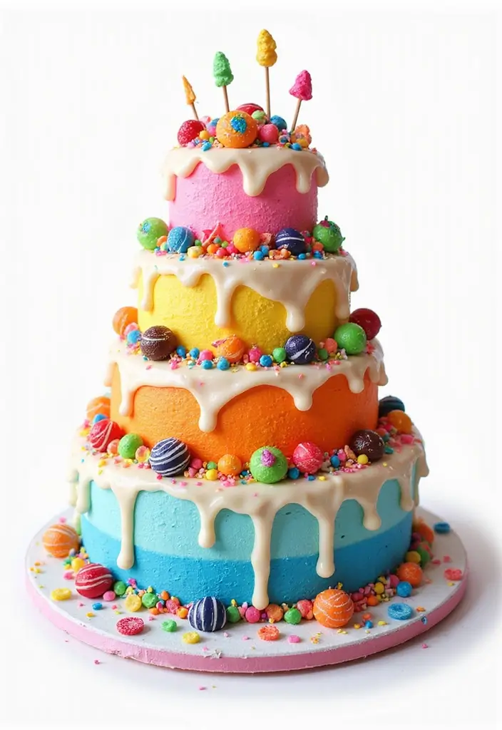 30 Creative Cake Design Ideas That Will Wow Your Guests 3 30 Creative Cake Design Ideas That Will Wow Your Guests - 3. Whimsical Wonderland