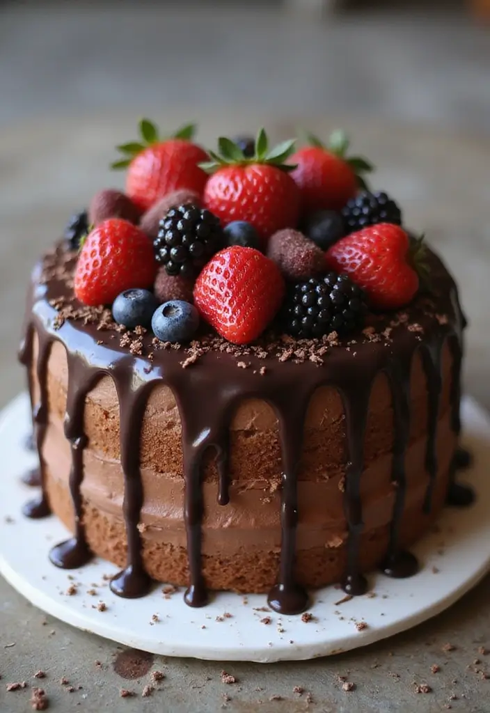 30 Creative Cake Design Ideas That Will Wow Your Guests 6 30 Creative Cake Design Ideas That Will Wow Your Guests - 6. Chocolate Drip Cake
