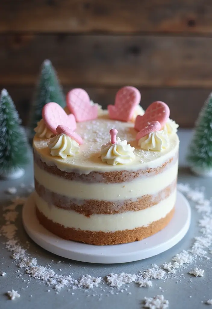 30 Disney Princess Cake Ideas Perfect for Magical Birthdays 14 30 Disney Princess Cake Ideas Perfect for Magical Birthdays - 14. Anna's Cozy Winter Cake