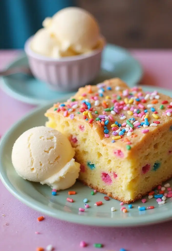 30 Dump Cake Recipes That Are Surprisingly Delicious for Mother's Day 6 30 Dump Cake Recipes That Are Surprisingly Delicious for Mother's Day - 6. Funfetti Dump Cake