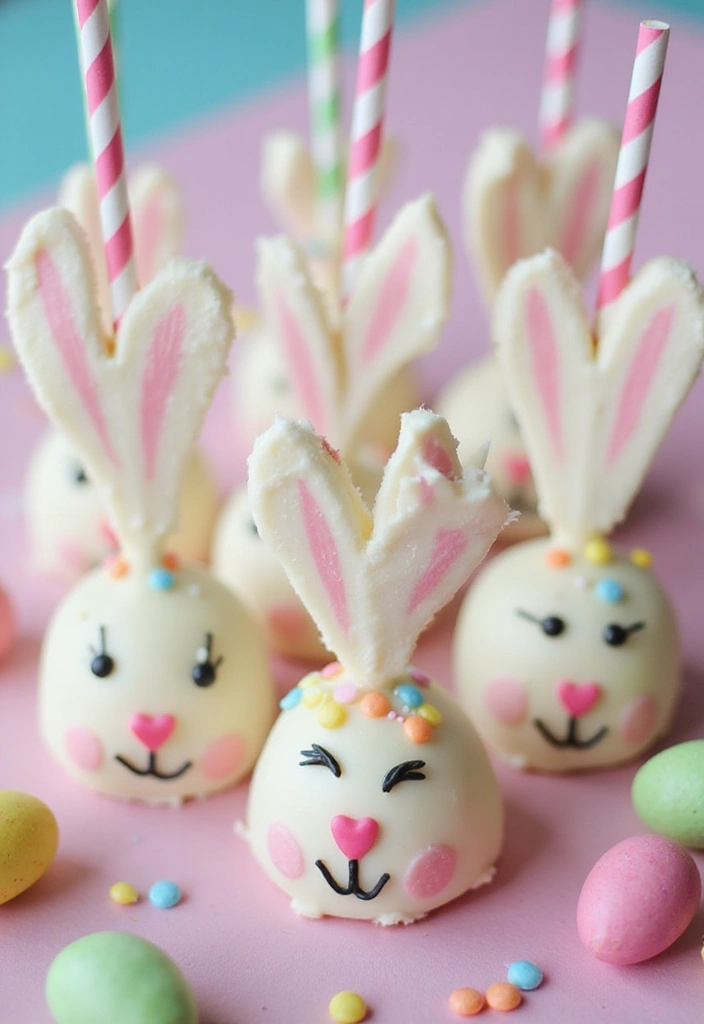 30 Easter Baking Recipes That Will Brighten Up Your Table 10 30 Easter Baking Recipes That Will Brighten Up Your Table - 10. Easter Bunny Cake Pops