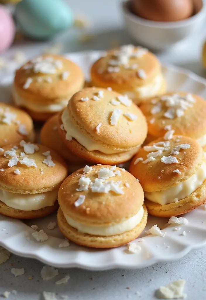 30 Easter Baking Recipes That Will Brighten Up Your Table 11 30 Easter Baking Recipes That Will Brighten Up Your Table - 11. Coconut Macaroons