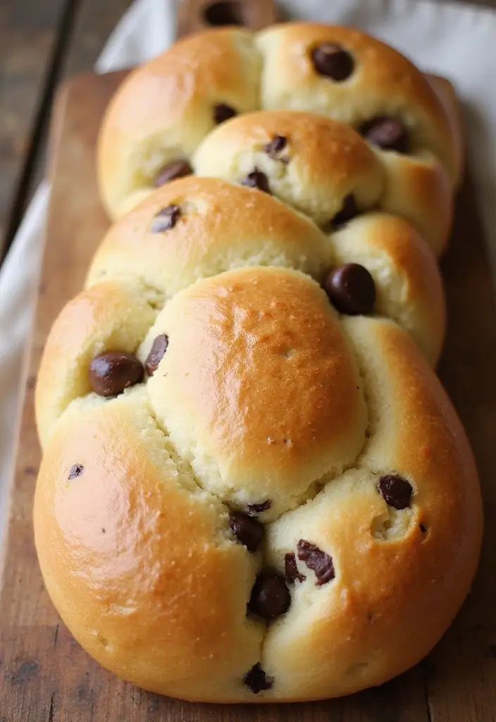 30 Easter Baking Recipes That Will Brighten Up Your Table 16 30 Easter Baking Recipes That Will Brighten Up Your Table - 16. Chocolate Chip Bunny Bread