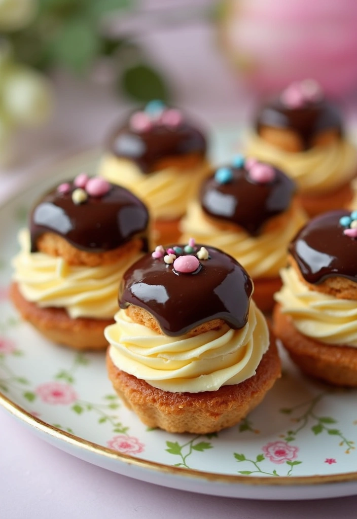 30 Easter Baking Recipes That Will Brighten Up Your Table 17 30 Easter Baking Recipes That Will Brighten Up Your Table - 17. Vanilla Bean Eclairs
