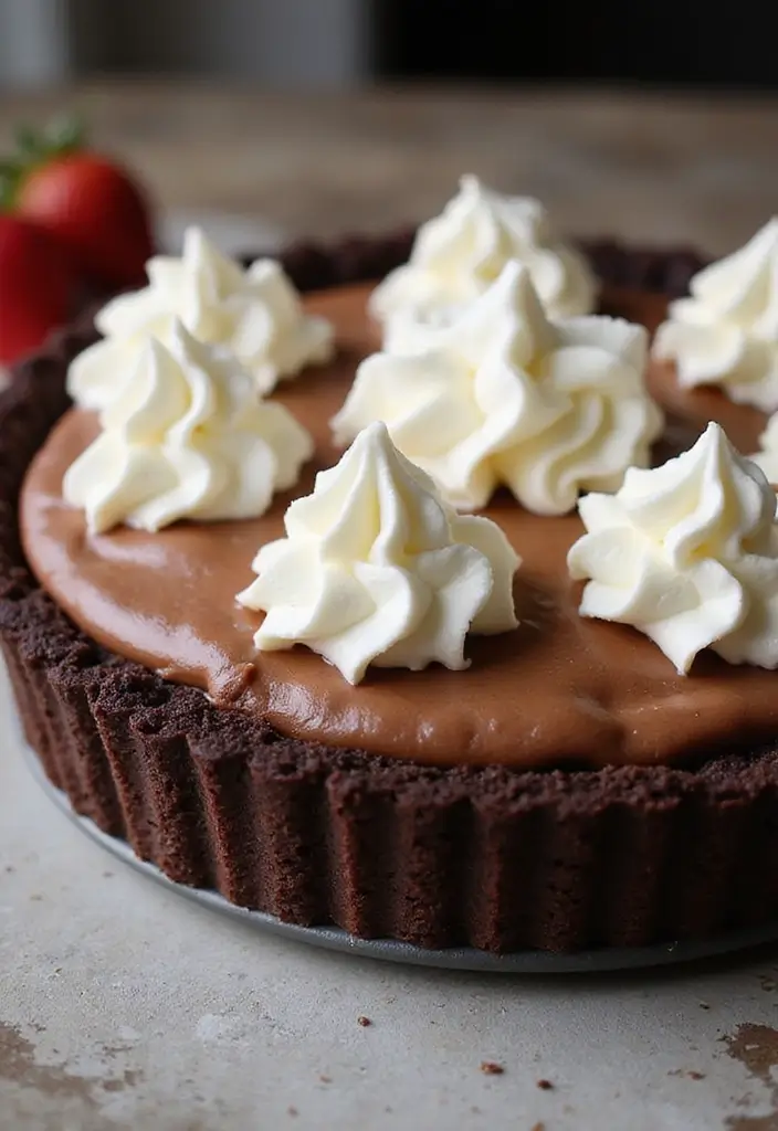 30 Easter Baking Recipes That Will Brighten Up Your Table 19 30 Easter Baking Recipes That Will Brighten Up Your Table - 19. Chocolate Cream Pie
