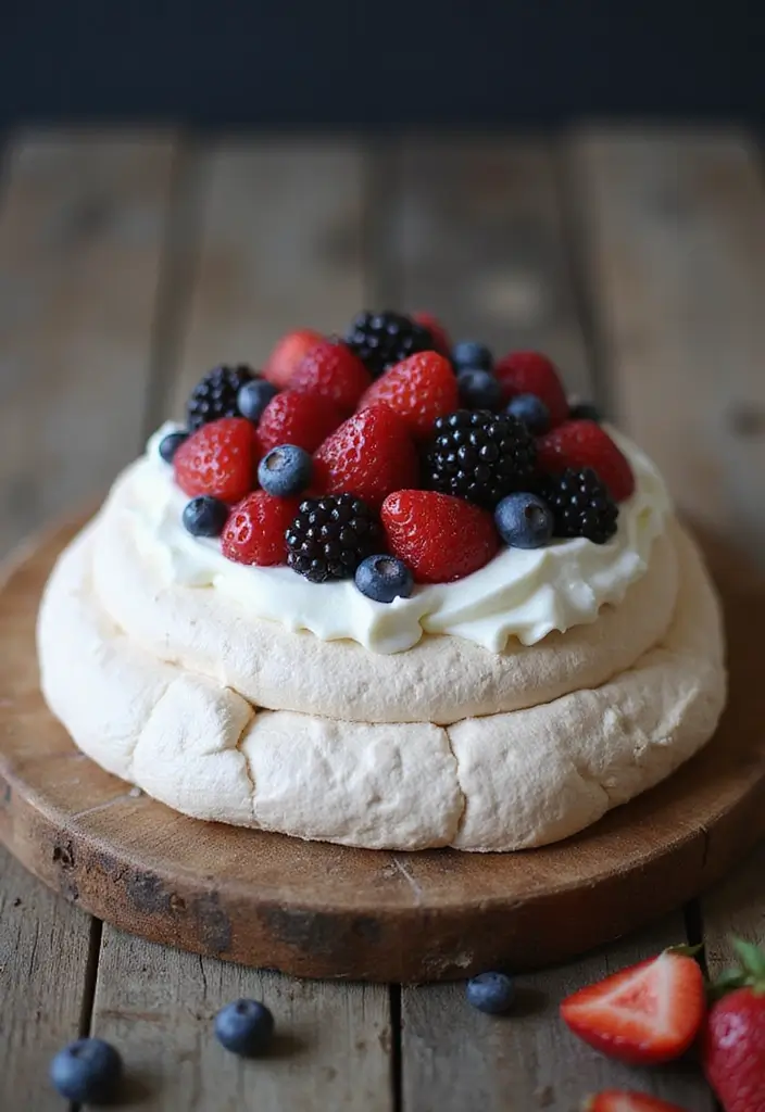 30 Easter Baking Recipes That Will Brighten Up Your Table 5 30 Easter Baking Recipes That Will Brighten Up Your Table - 5. Springtime Berry Pavlova