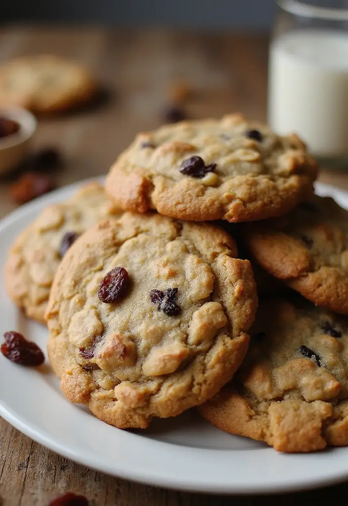 30 Easy Bake Desserts That Save Time but Impress Everyone 11 30 Easy Bake Desserts That Save Time but Impress Everyone - 11. Oatmeal Raisin Cookies