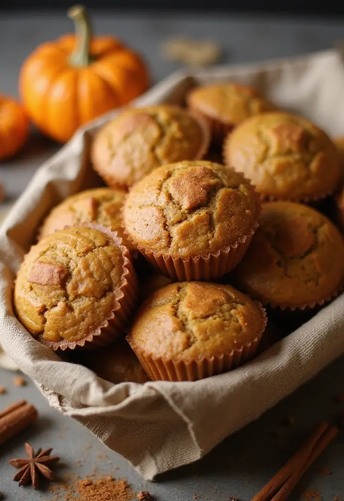 30 Easy Bake Desserts That Save Time but Impress Everyone 12 30 Easy Bake Desserts That Save Time but Impress Everyone - 12. Pumpkin Spice Muffins