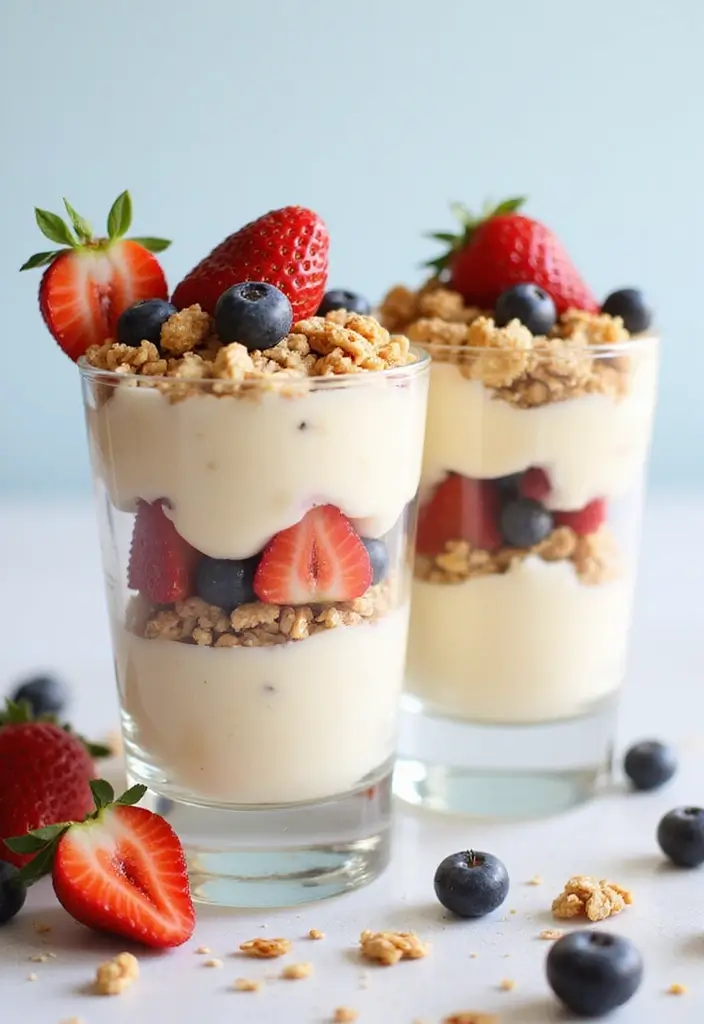 30 Easy Bake Desserts That Save Time but Impress Everyone 15 30 Easy Bake Desserts That Save Time but Impress Everyone - 15. Vanilla Pudding Parfaits