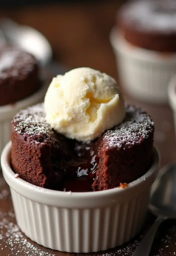 30 Easy Bake Desserts That Save Time but Impress Everyone 8 30 Easy Bake Desserts That Save Time but Impress Everyone - 8. Chocolate Lava Cakes