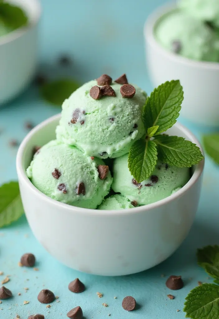 30 Easy Bake Recipes Beginners Can Master Instantly 23 30 Easy Bake Recipes Beginners Can Master Instantly - 23. Mint Chocolate Chip Ice Cream