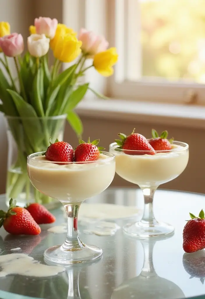 30 Easy Bake Recipes Beginners Can Master Instantly 5 30 Easy Bake Recipes Beginners Can Master Instantly - 5. Vanilla Pudding with Strawberry Topping