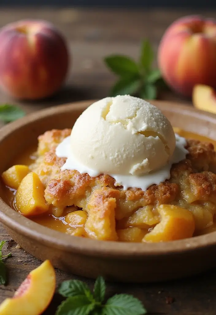 30 Easy Bake Recipes Beginners Can Master Instantly 7 30 Easy Bake Recipes Beginners Can Master Instantly - 7. Peach Cobbler