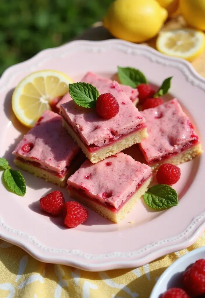 30 Easy Bake Recipes Beginners Can Master Instantly 8 30 Easy Bake Recipes Beginners Can Master Instantly - 8. Raspberry Lemonade Bars