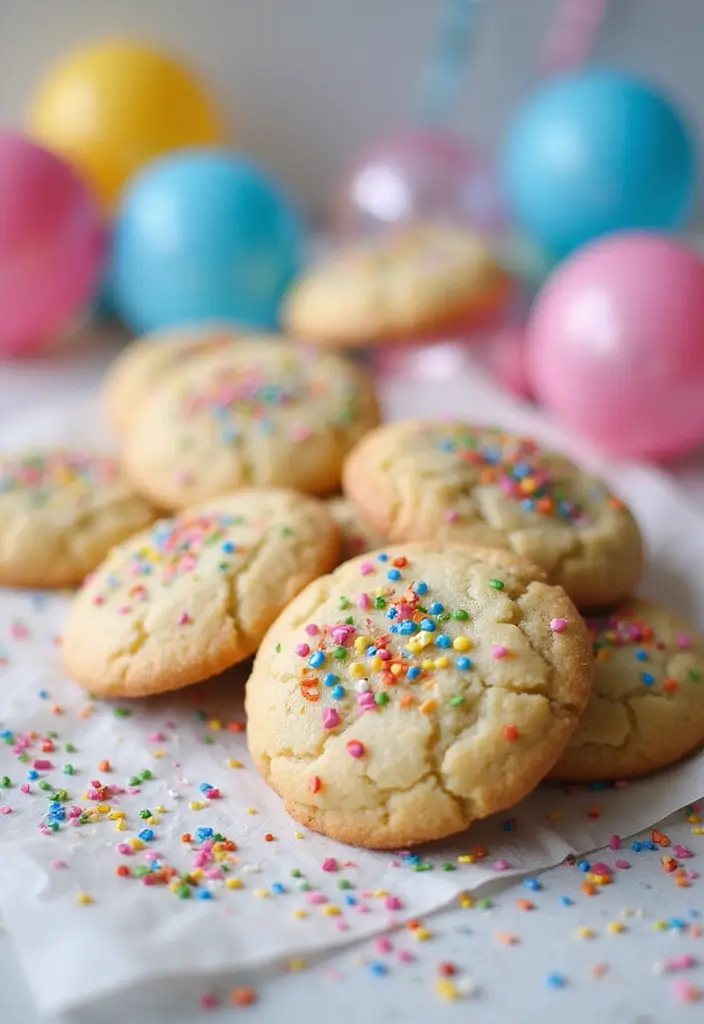 30 Easy Bake Sale Ideas That Everyone Will Love 14 30 Easy Bake Sale Ideas That Everyone Will Love - 14. Funfetti Cookies