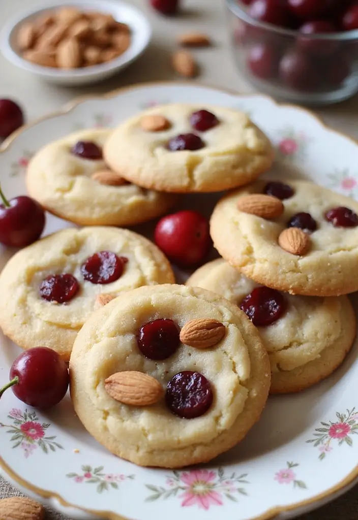 30 Easy Bake Sale Ideas That Everyone Will Love 22 30 Easy Bake Sale Ideas That Everyone Will Love - 22. Cherry Almond Cookies