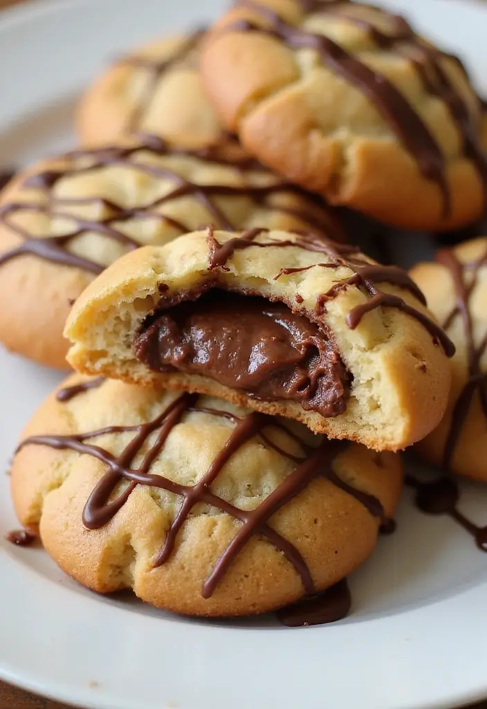 30 Easy Bake Sale Ideas That Everyone Will Love 28 30 Easy Bake Sale Ideas That Everyone Will Love - 28. Nutella-Stuffed Cookies
