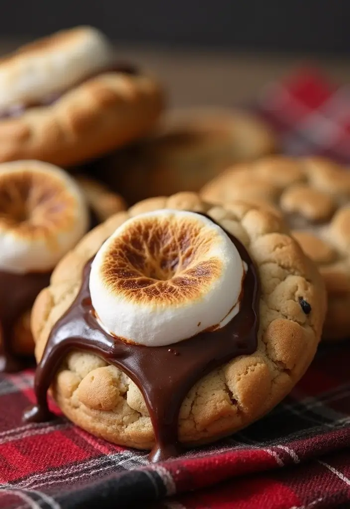 30 Easy Bake Sale Ideas That Everyone Will Love 4 30 Easy Bake Sale Ideas That Everyone Will Love - 4. S'mores Cookies